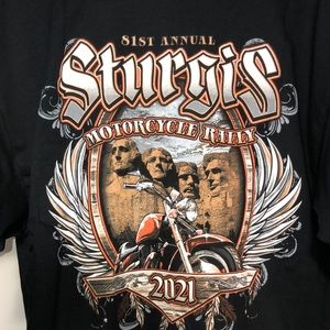 NEW Sturgis motorcycle rally 2021 t-shirt 2XL